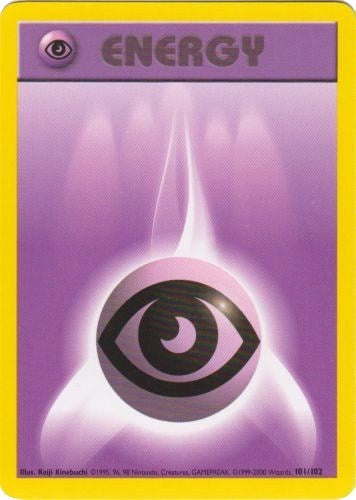 Psychic Energy (Base Set) Light Play