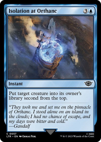 Isolation at Orthanc (Universes Beyond: The Lord of the Rings: Tales of Middle-earth) Light Play