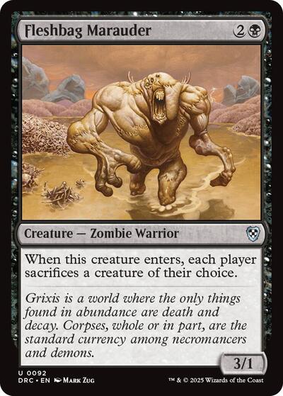 Fleshbag Marauder (Commander: Aetherdrift) Light Play