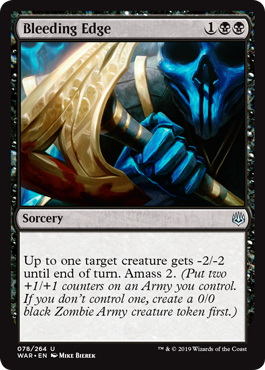 Bleeding Edge (War of the Spark) Light Play