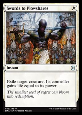 Swords to Plowshares (Eternal Masters) Light Play
