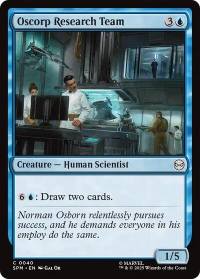 Oscorp Research Team (Marvel's Spider-Man) Light Play Foil