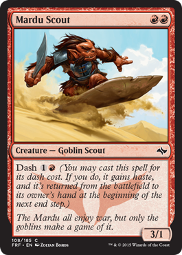Mardu Scout (Fate Reforged) Medium Play