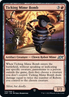Ticking Mime Bomb (Unfinity) Light Play