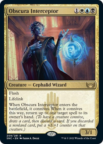 Obscura Interceptor (Streets of New Capenna) Light Play