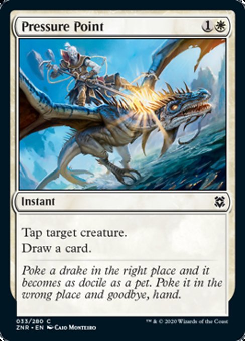 Pressure Point (Zendikar Rising) Light Play Foil
