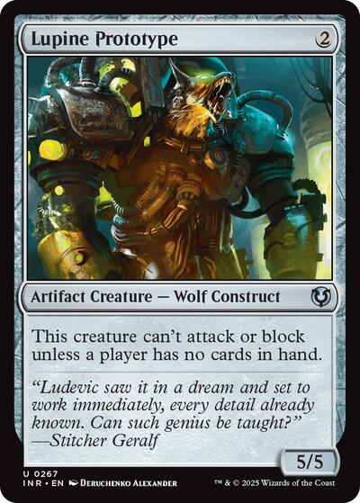 Lupine Prototype (Innistrad Remastered) Light Play