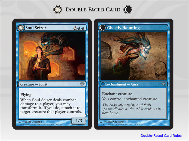 Soul Seizer (Ghastly Haunting) (Dark Ascension) Light Play Foil