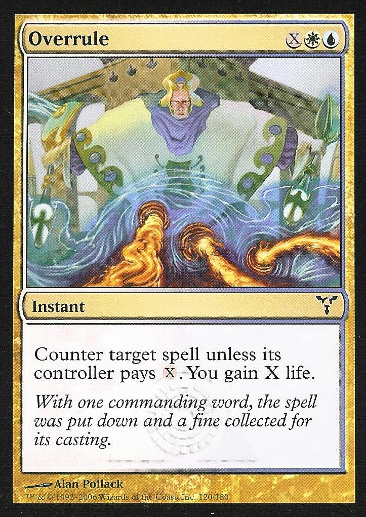 Overrule (Dissension) Medium Play