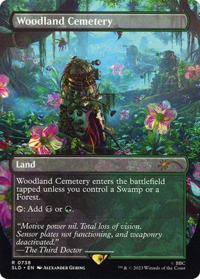 Woodland Cemetery (Secret Lair) Light Play Foil