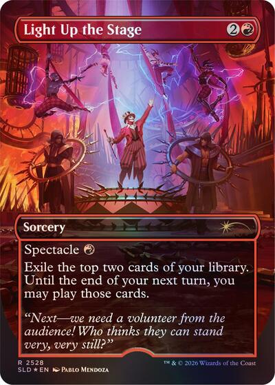 Light Up the Stage (Secret Lair) Light Play Foil