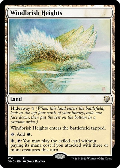 Windbrisk Heights (Commander: Phyrexia: All Will Be One) Light Play