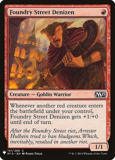 Foundry Street Denizen (Mystery Booster) Light Play