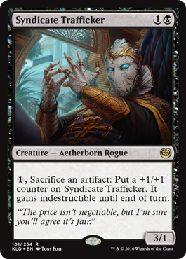 Syndicate Trafficker (Kaladesh) Light Play