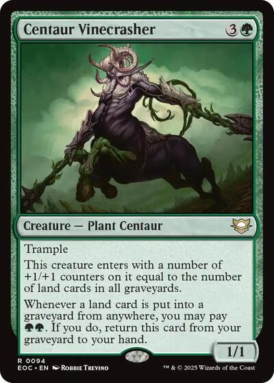Centaur Vinecrasher (Commander: Edge of Eternities) Light Play