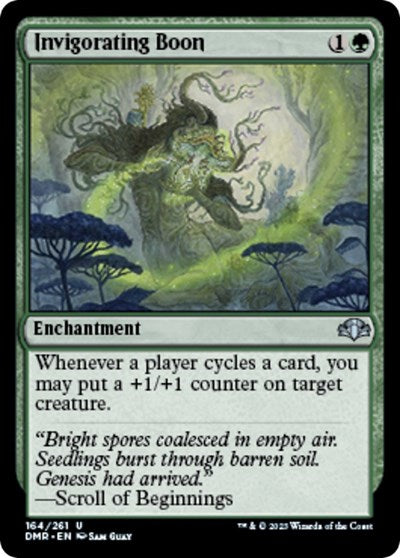 Invigorating Boon (Dominaria Remastered) Light Play Foil