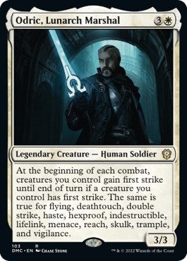Odric, Lunarch Marshal (Commander: Dominaria United) Light Play