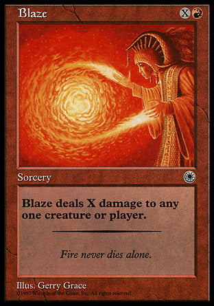 Blaze (1) (Portal) Damaged / Poor