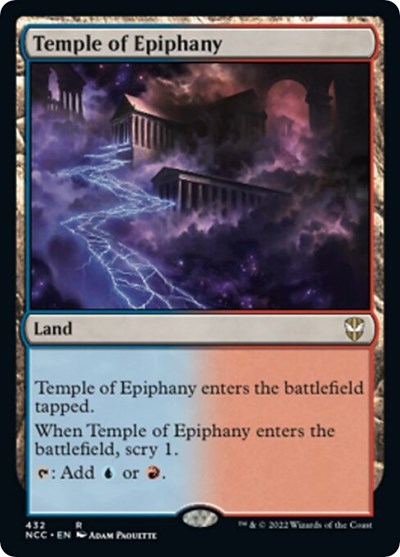 Temple of Epiphany (Commander: Streets of New Capenna) Light Play