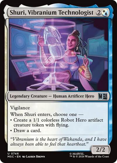 Shuri, Vibranium Technologist (Commander: Marvel Super Heroes) Light Play