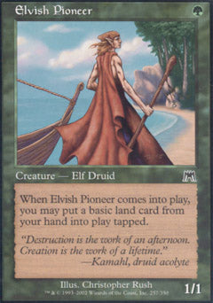 Elvish Pioneer (Onslaught) Light Play
