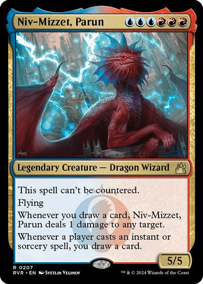 Niv-Mizzet, Parun (Ravnica Remastered) Light Play