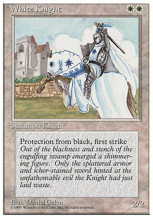White Knight (4th Edition) Damaged / Poor