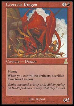 Covetous Dragon (Urza's Destiny) Medium Play