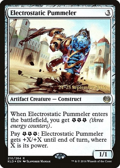 Electrostatic Pummeler (Promos: Prerelease Cards) Light Play Foil
