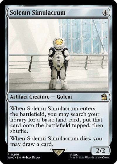Solemn Simulacrum (Universes Beyond: Doctor Who) Light Play