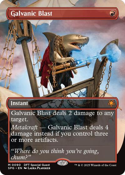 Galvanic Blast (Borderless) (Special Guests) Light Play