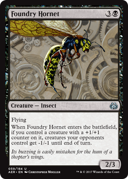 Foundry Hornet (Aether Revolt) Light Play