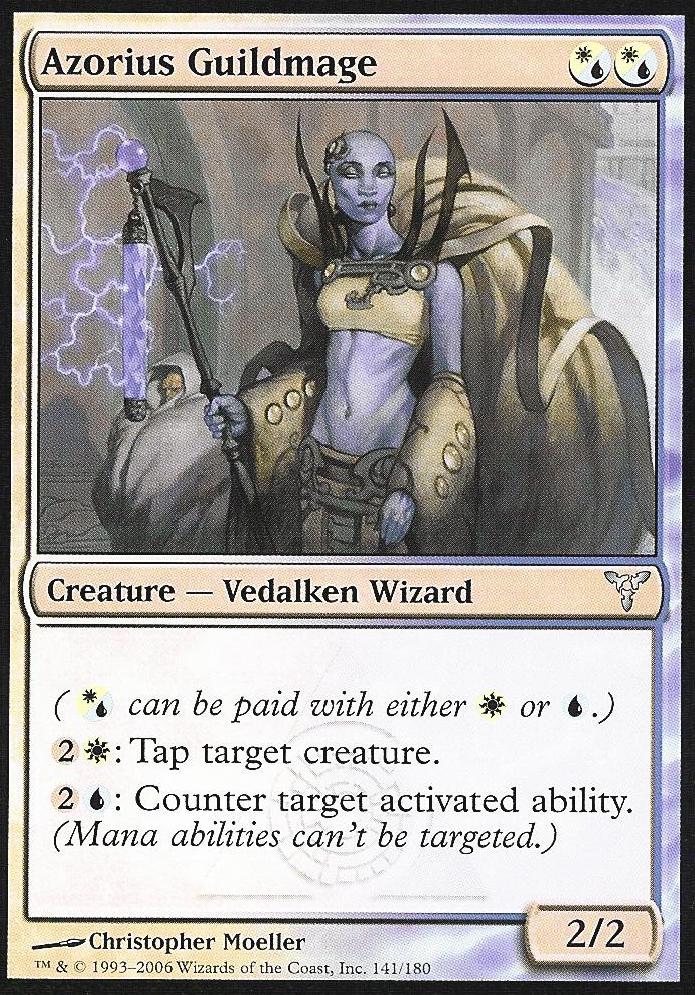 Azorius Guildmage (Dissension) Light Play