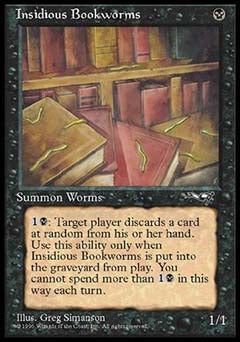 Insidious Bookworms (colony of Worms) (Alliances) Light Play