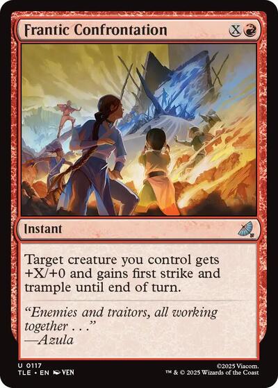 Frantic Confrontation (Avatar: The Last Airbender: Eternal-Legal) Light Play