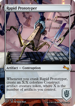 Rapid Prototyper (Unstable) Light Play