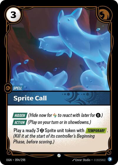 Sprite Call (Origins) Light Play Foil