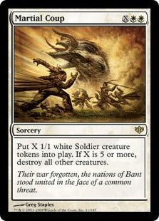 Martial Coup (Conflux) Medium Play