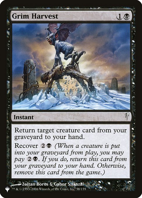 Grim Harvest (The List) Light Play