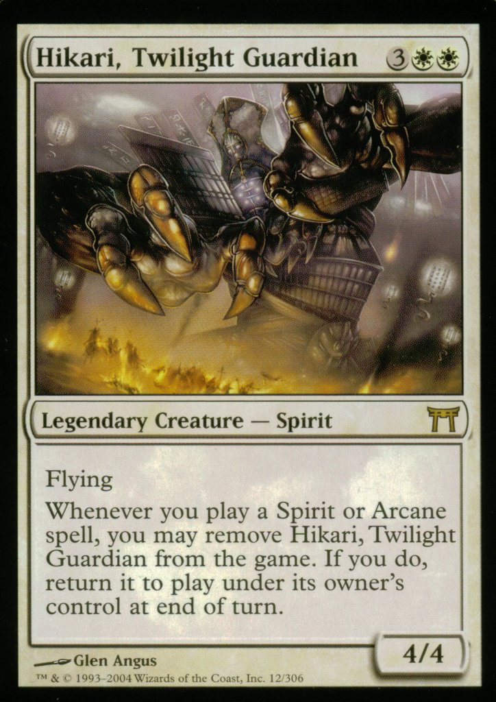 Hikari, Twilight Guardian (Champions of Kamigawa) Medium Play