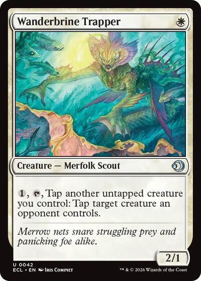 Wanderbrine Trapper (Lorwyn Eclipsed) Light Play Foil