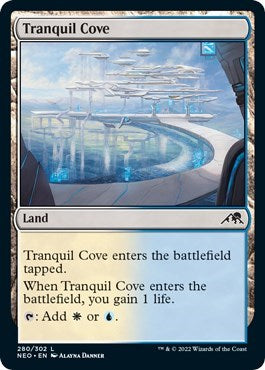 Tranquil Cove (Kamigawa: Neon Dynasty) Light Play