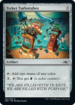 Ticket Turbotubes (Unfinity) Light Play