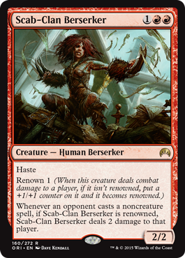 Scab-Clan Berserker (Magic Origins) Light Play