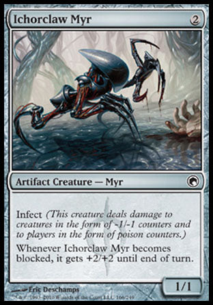 Ichorclaw Myr (Scars of Mirrodin) Medium Play