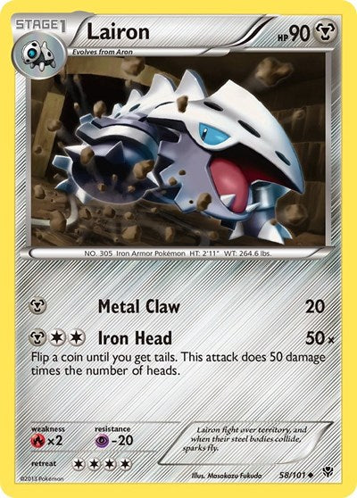 Lairon (Plasma Blast) Damaged / Poor Reverse Holofoil