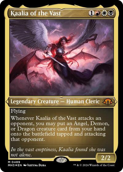 Kaalia of the Vast (Foil Etched) (Modern Horizons 3) Light Play Foil