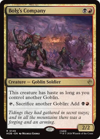 Bolg's Company (The Hobbit) Light Play