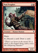 Mad Prophet (Duel Decks: Sorin vs Tibalt) Damaged / Poor