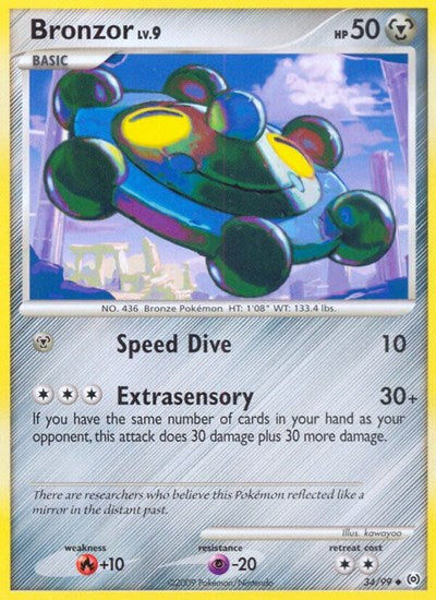 Bronzor (34) (Arceus) Light Play